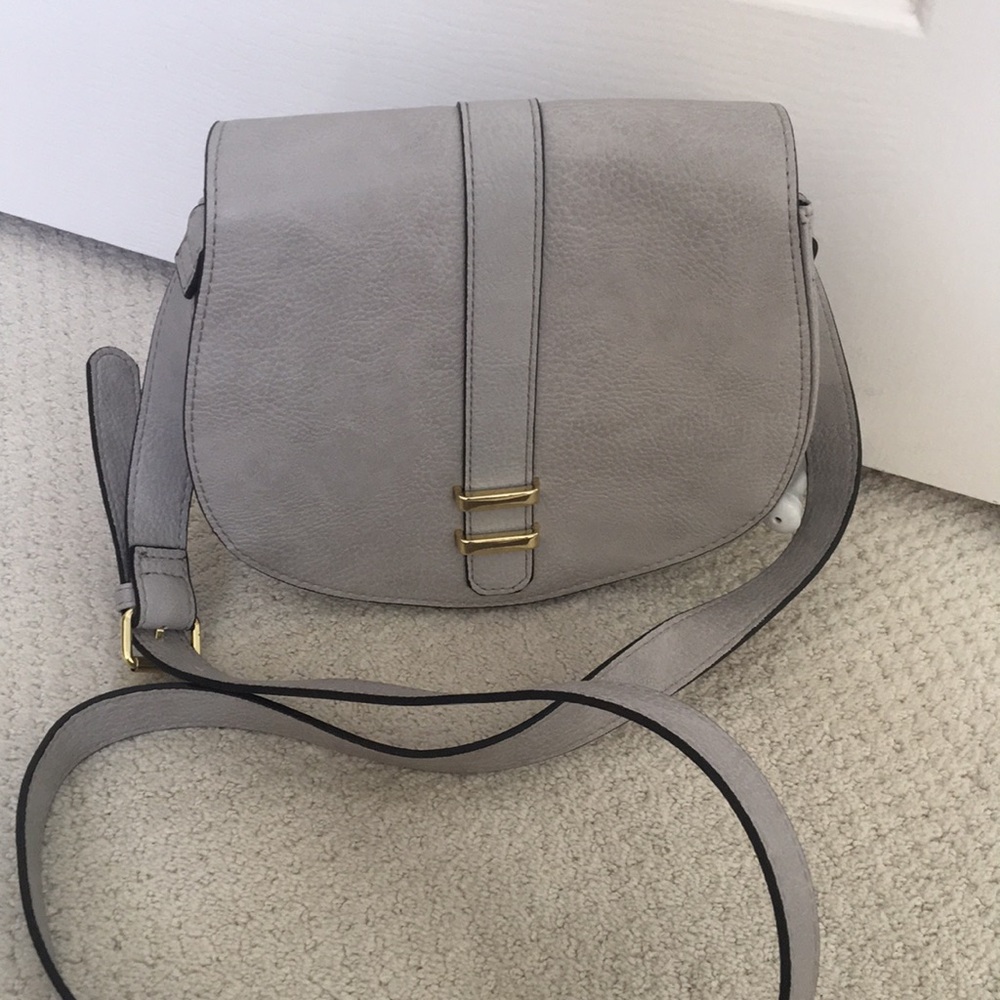 Neiman Marcus Gray crossbody